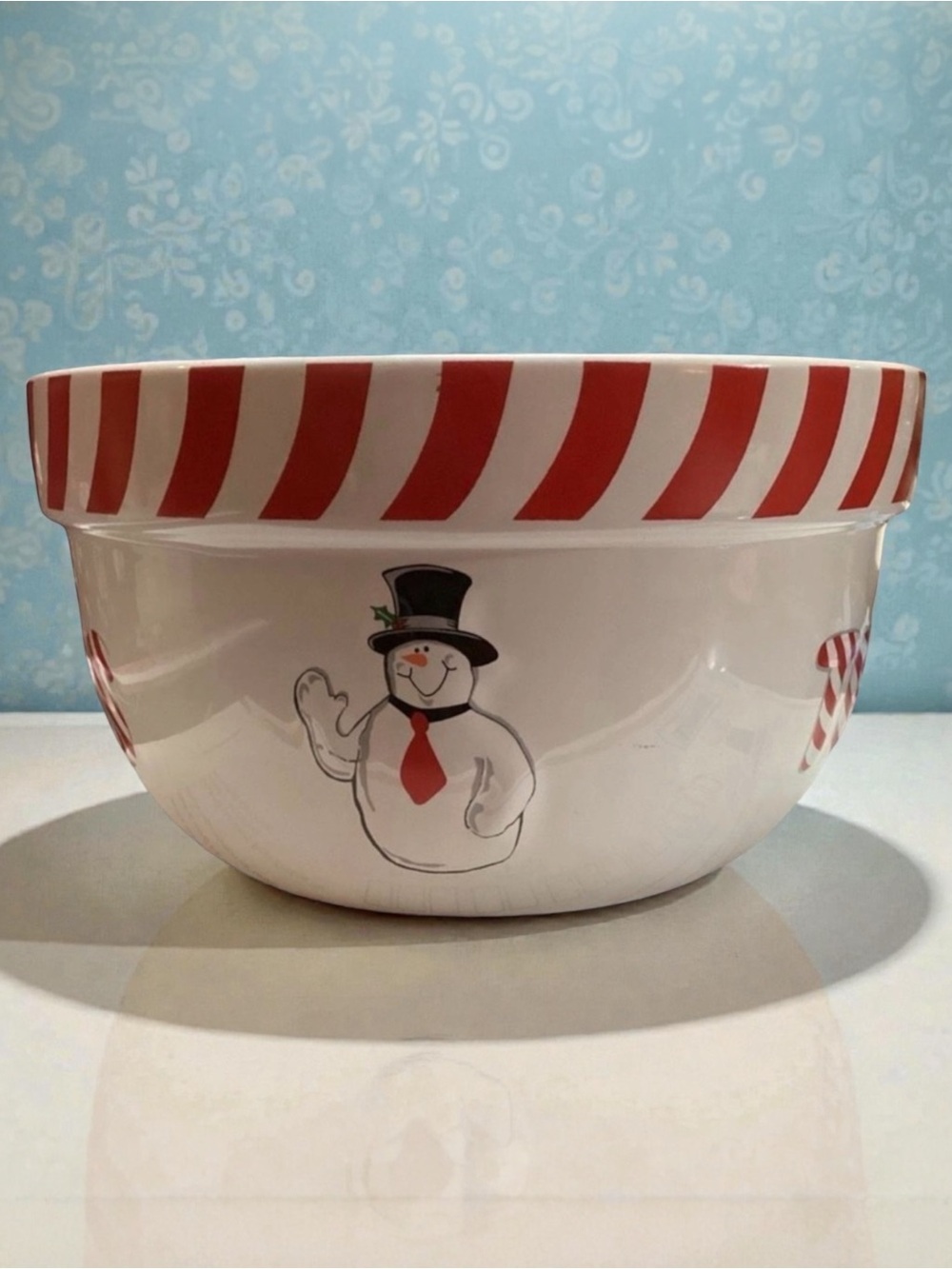 Vintage Frosty the Snowman Treat Serving Bowl